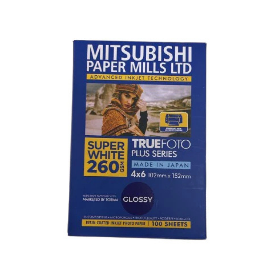 MITSUBISHI 4X6 (10X15) Inkjet Kağıt 260 Gr