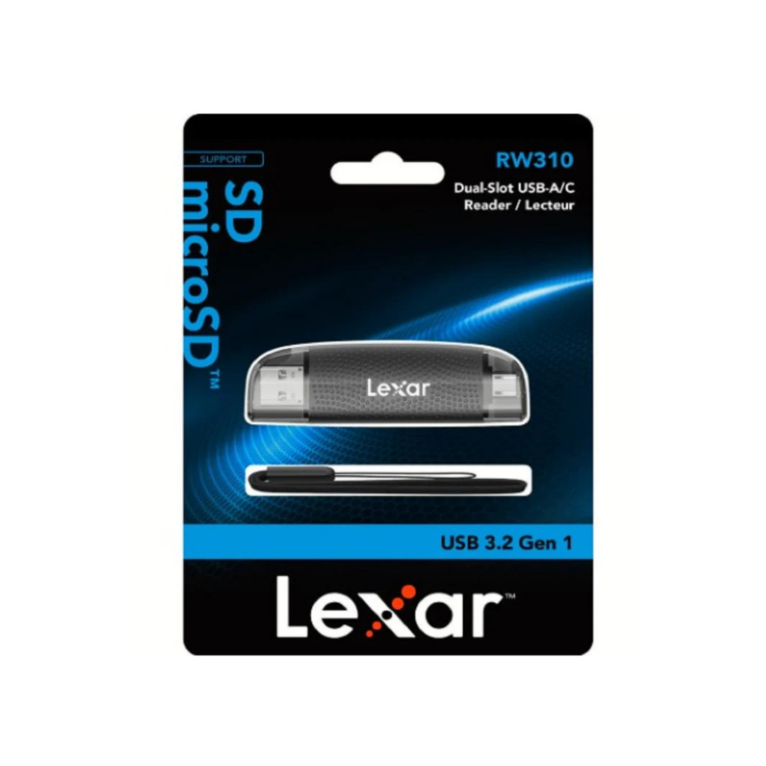 Lexar Dual-Slot USB-A/C SD/microSD Kart Okuyucu