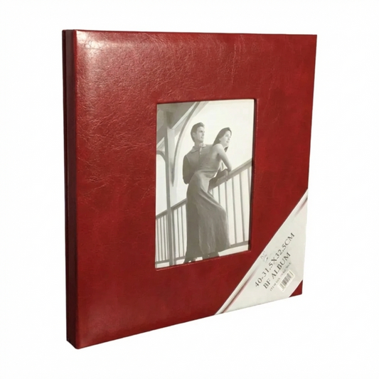 5×32.5cm 20 Sayfa Manyetik Yapışkanlı Süet Albüm