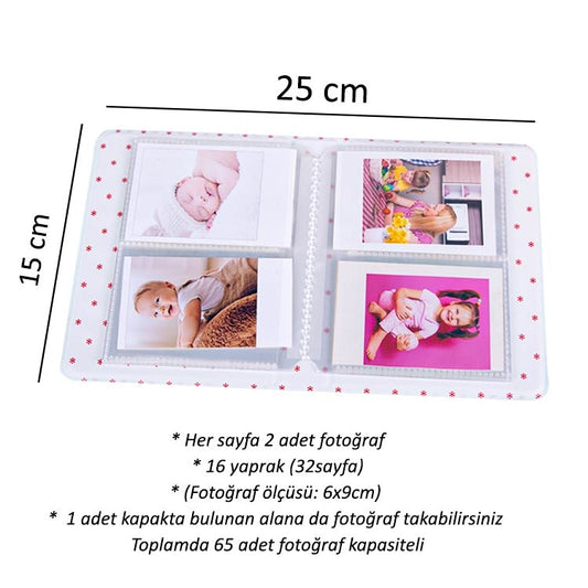 Instax Moment Polakart Fotoğraf Albümü - 65 Kapasite