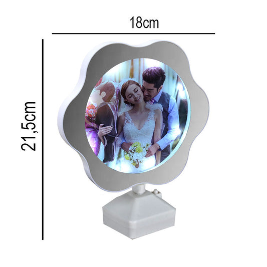 Led Işıklı Sihirli Papatya Ayna