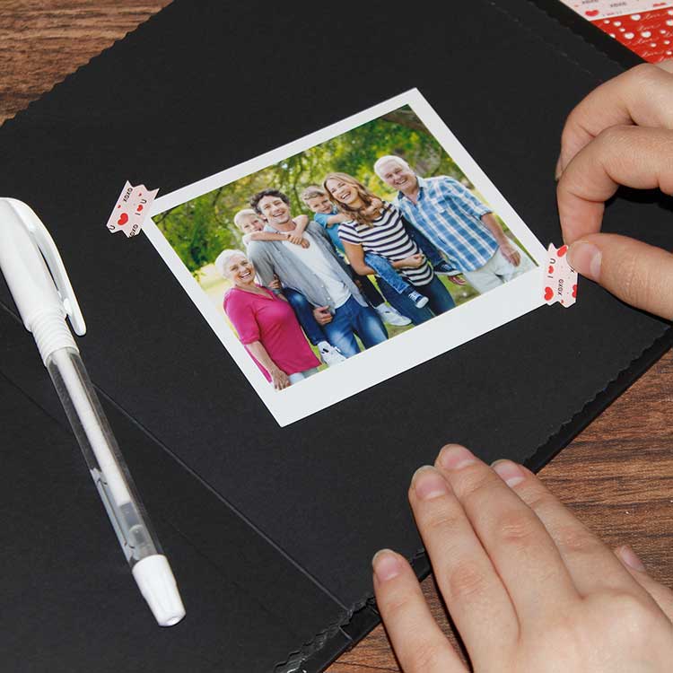 Polabook Kendin Yap Siyah Anı Defteri