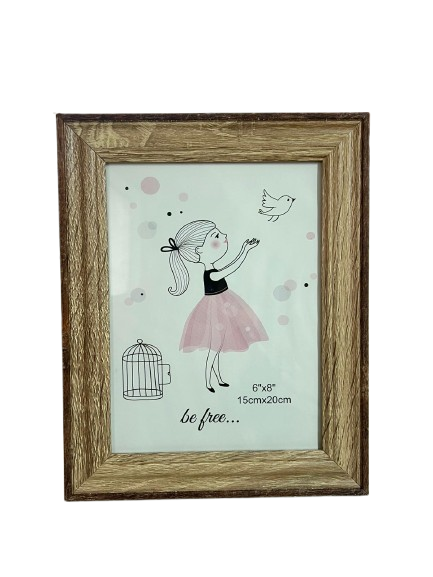 15x20 Açık Kahverengi Çerçeve