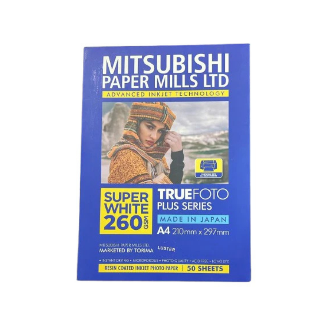 MITSUBISHI 200x297 (20x30) Inkjet Kağıt 260 Gr
