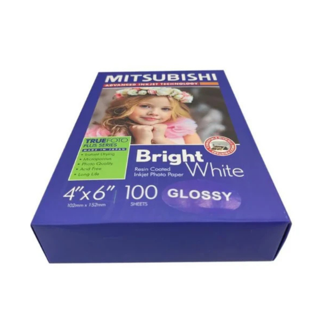 Mitsubishi 4x6 (10x15) 260gr Parlak İnkjet Kağıt