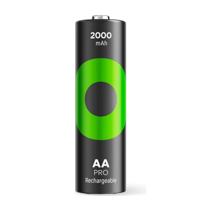 Gp Recyko Pro 2000 Mah Aa Kalem Ni-Mh Şarjlı Pil 1.2 Volt 4'lü Kart