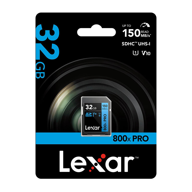 Sd Card Lexar 32gb 800x Pro 150mb/S