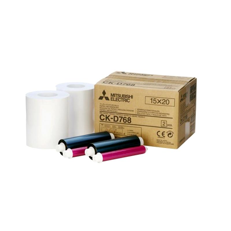 Mitsubishi CK-D768 15×20 Termal Kağıt (CP-D70DW Için)