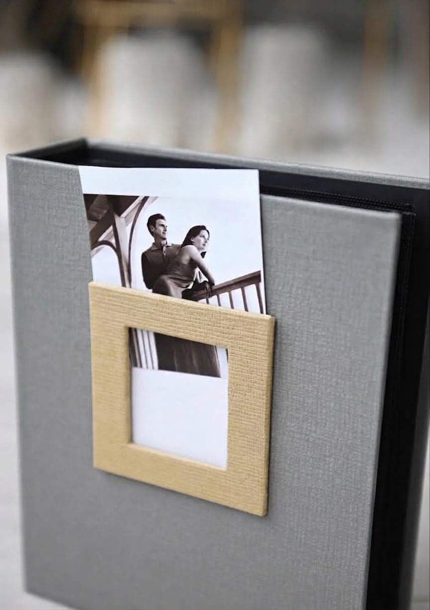Koton fotoğraf albümü ön kapak fotoğraf penceresi