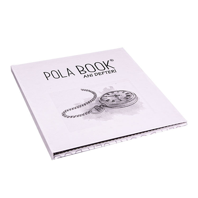Polabook Kendin Yap Saatli Anı Defteri
