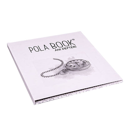 Polabook Kendin Yap Saatli Anı Defteri